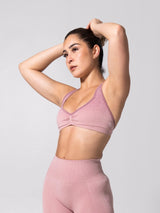 Thumbnail 4 of Micro Seamless Sports Bra - Heather Rose Ombre, 4 of 7