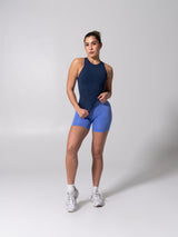 Thumbnail 5 of Shape Seamless Hip Tank - Heather Baked Blue, 5 of 9