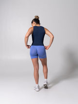 Thumbnail 6 of Shape Seamless Hip Tank - Heather Baked Blue, 6 of 9