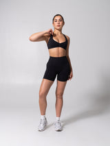 Thumbnail 3 of Miracle Seamless Short 4.5" - Heather Charcoal, 3 of 9