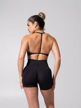 Thumbnail 5 of Micro Seamless Sports Bra - Heather Charcoal, 5 of 12