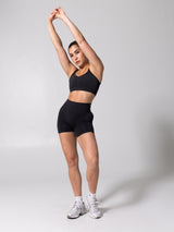 Thumbnail 2 of Vida Seamless Sports Bra - Heather Charcoal, 2 of 10