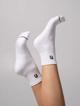Thumbnail 1 of 3 Pack Quarter Crew Socks - White, 1 of 1
