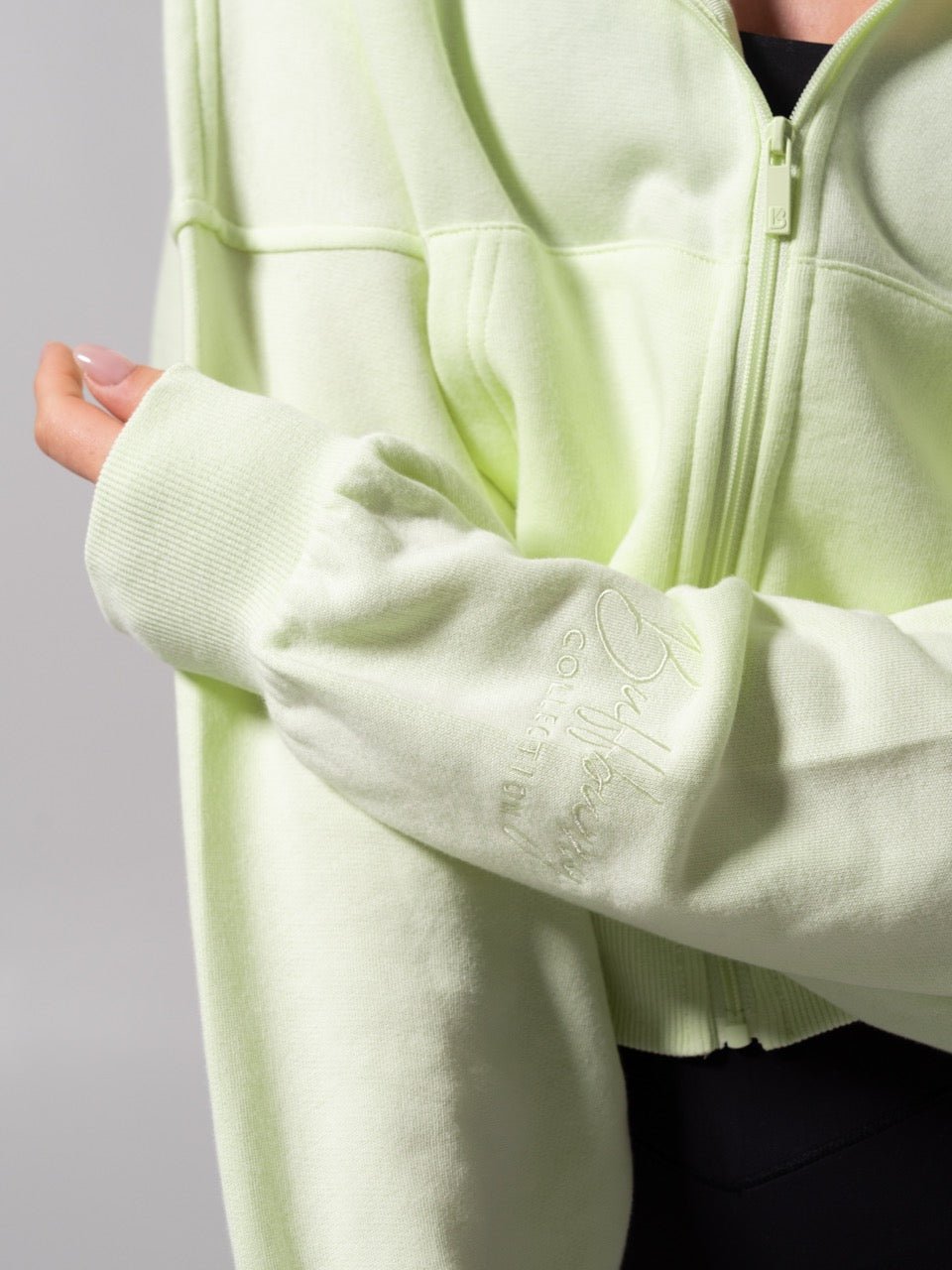 Threads Waist Zip Hoodie - Light Margarita