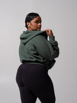 Thumbnail 4 of Threads Waist Zip Hoodie - Limon Pepino, 4 of 8