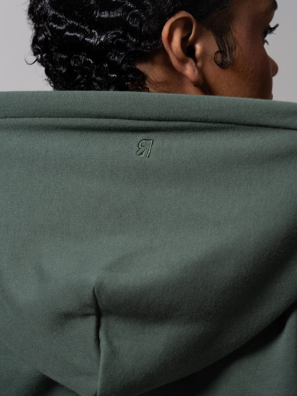 Threads Waist Zip Hoodie - Limon Pepino