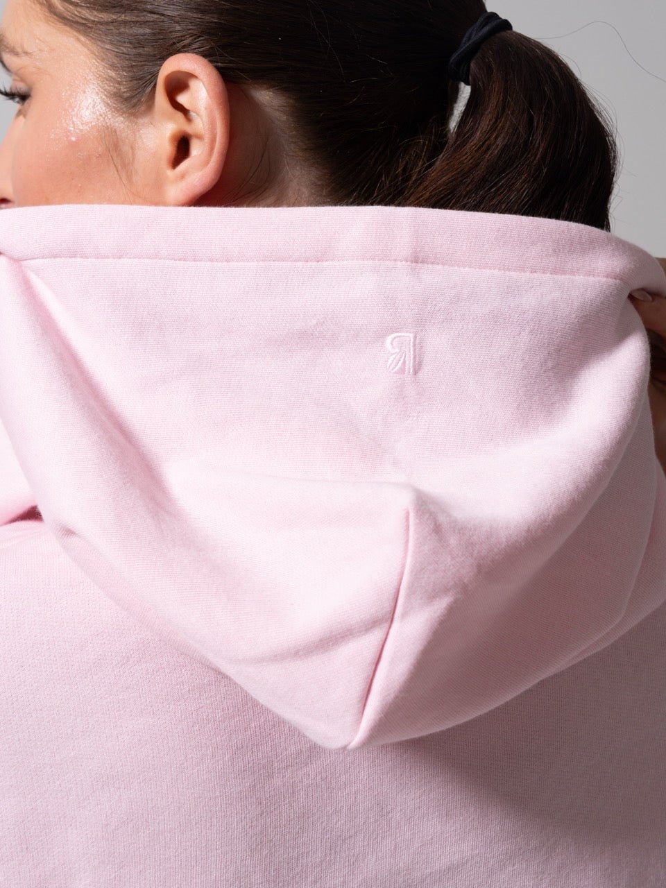 Threads Waist Zip Hoodie - Light Hot Mess