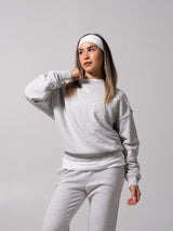Thumbnail 3 of Threads Crew Pullover - Heather Grey, 3 of 6