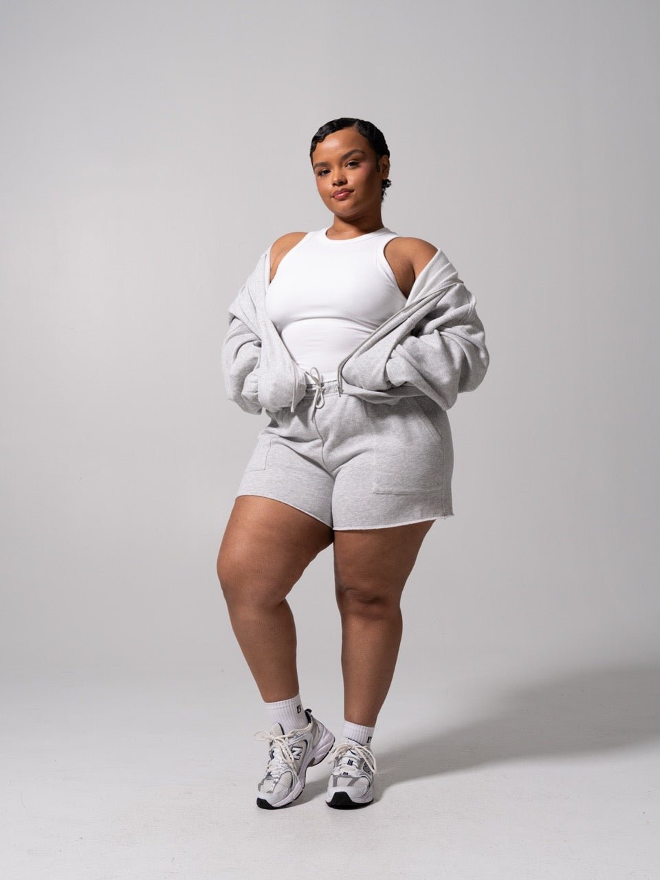 Threads Short - Heather Grey