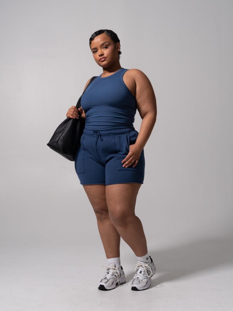 Threads Short - Baked Blue