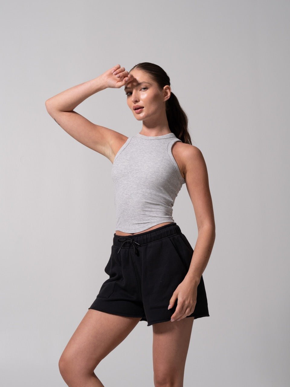 Brami Tank - Heather Grey