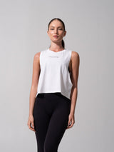 Thumbnail 3 of Essential Waist Tank - White, 3 of 6