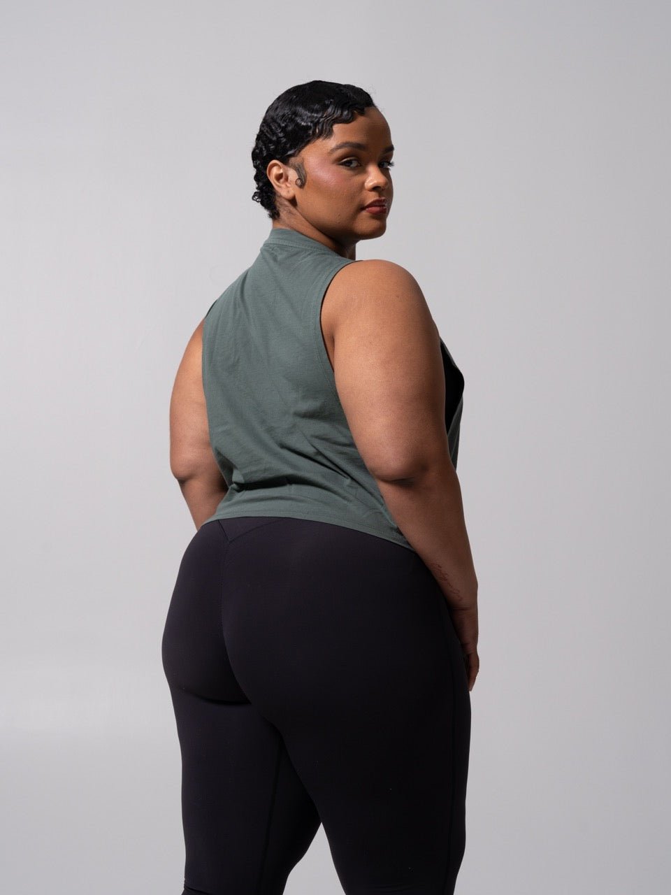 Essential Waist Tank - Limon Pepino