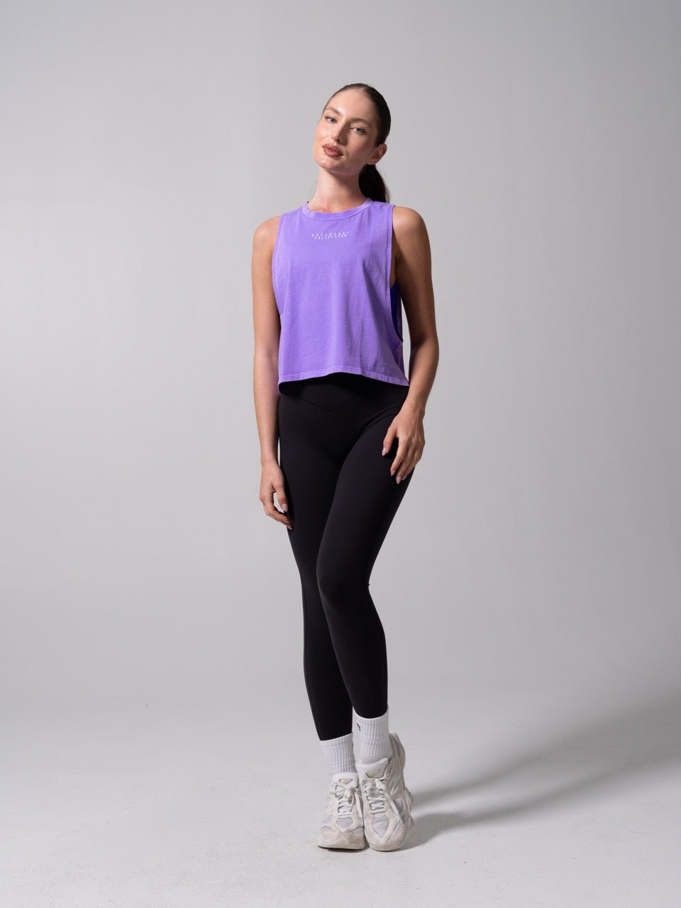 Essential Waist Tank - Taffy Purple