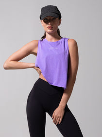 Essential Waist Tank - Taffy Purple