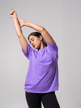 Thumbnail 5 of Essential Short Sleeve Tee - Taffy Purple, 5 of 5