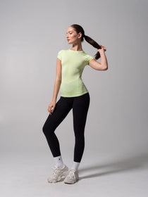 Halo Tee - Limearita