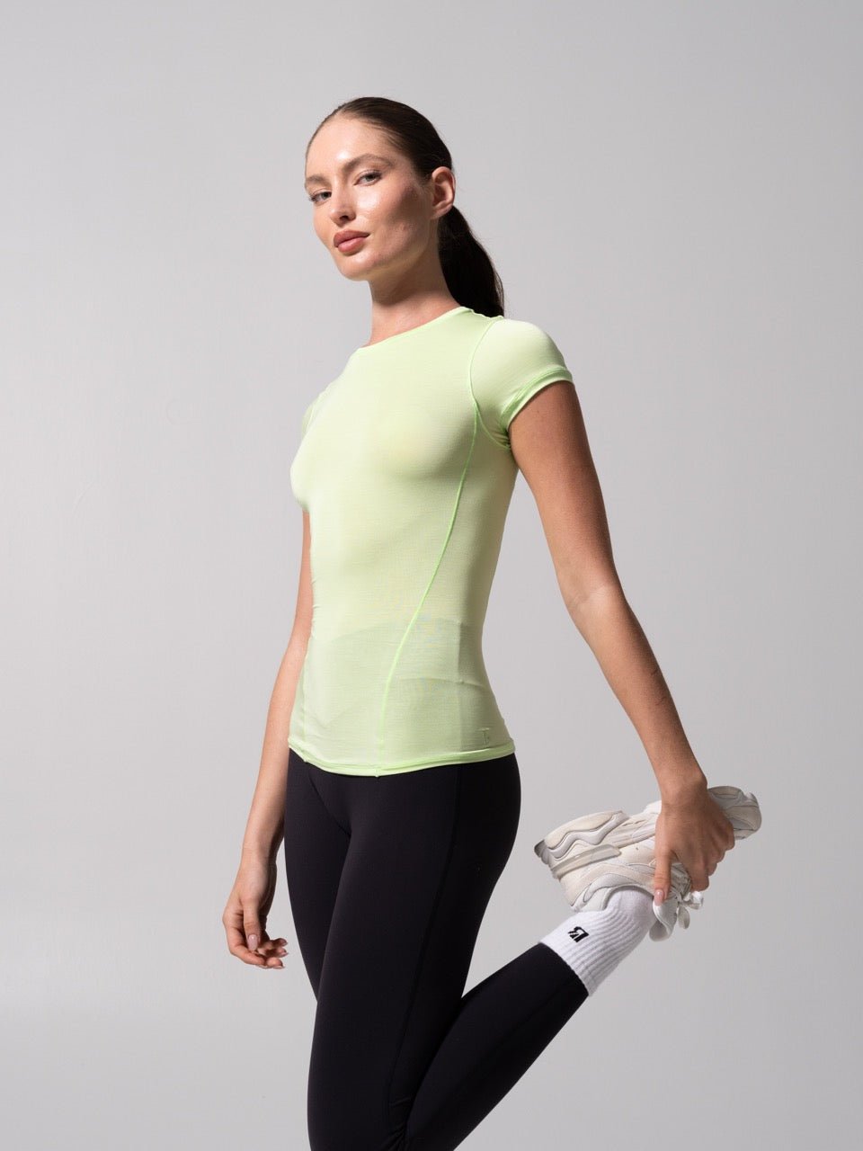 Halo Tee - Limearita