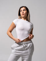 Thumbnail 3 of Halo Baby Tee - White, 3 of 6
