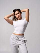 Thumbnail 4 of Halo Baby Tee - White, 4 of 6