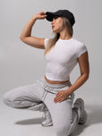 Halo Baby Tee - White