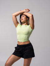 Thumbnail 4 of Halo Baby Tee - Limearita, 4 of 6