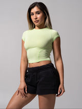 Thumbnail 1 of Halo Baby Tee - Limearita, 1 of 6