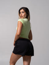 Thumbnail 5 of Halo Baby Tee - Limearita, 5 of 6