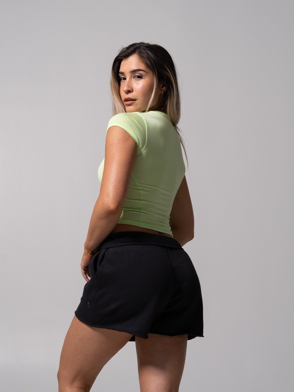 Halo Baby Tee - Limearita