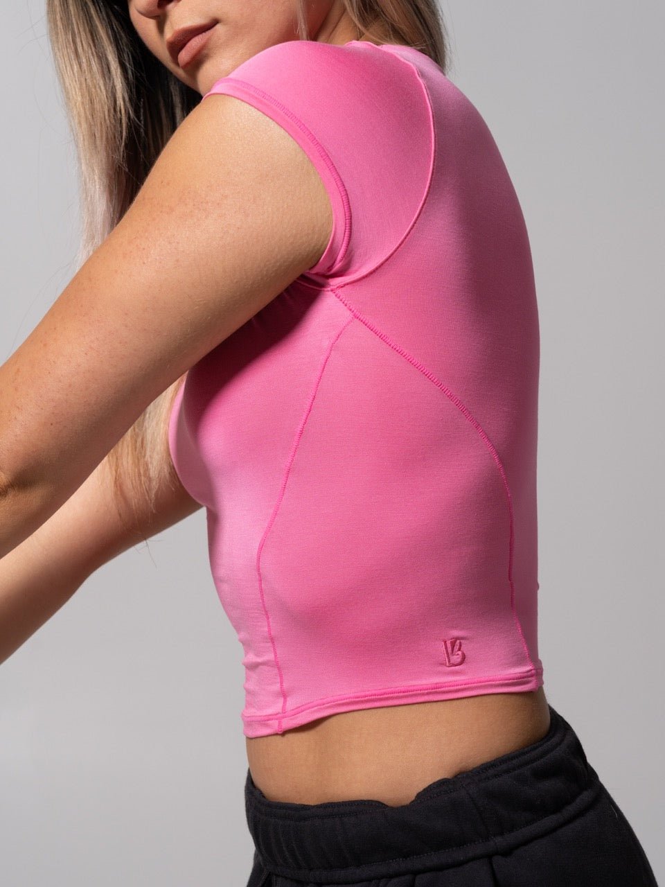 Halo Baby Tee - Pink Vibes