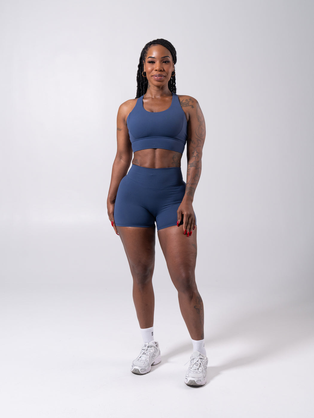 Micro Legacy Short 4" - Baked Blue