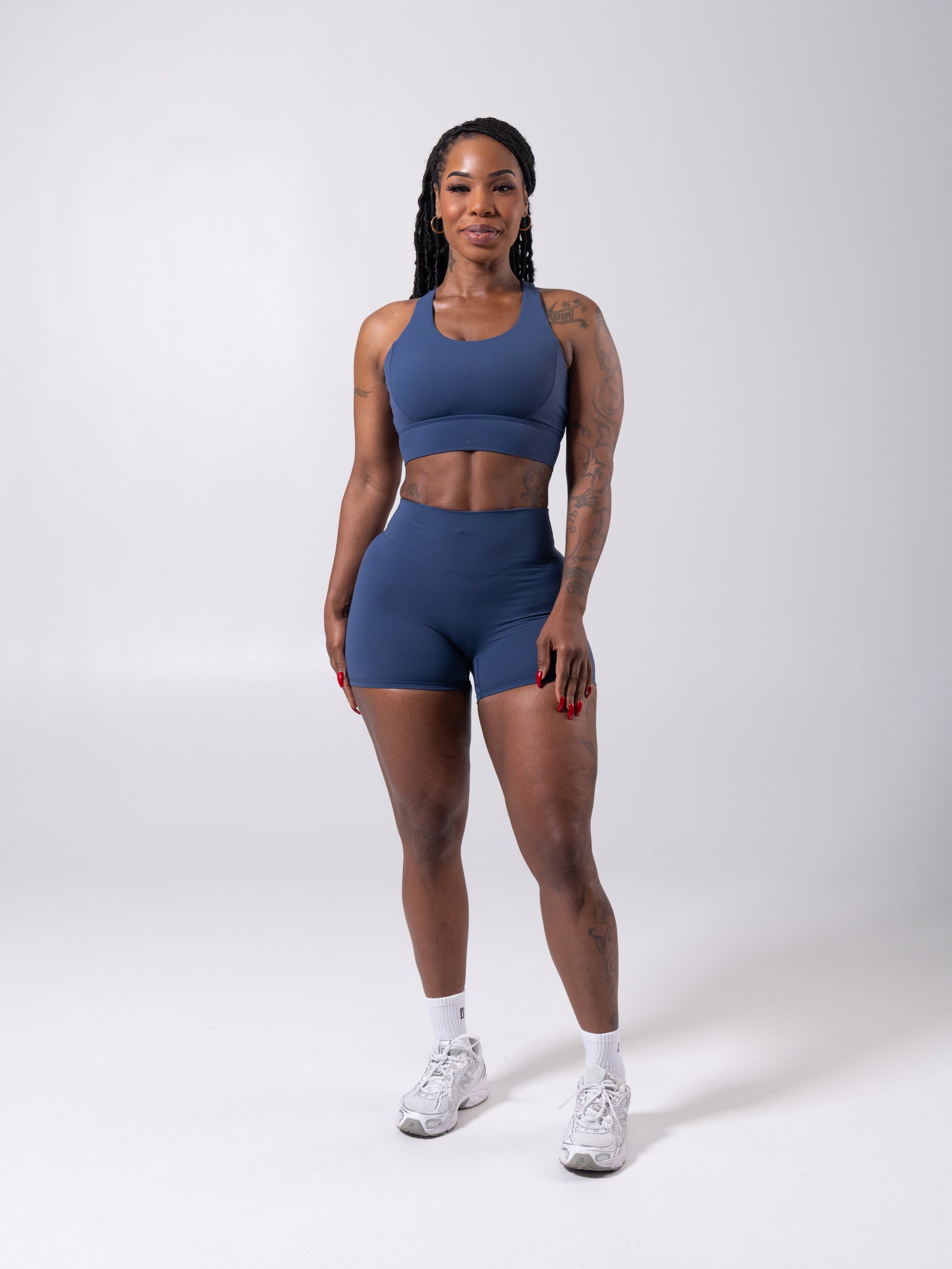 Micro Legacy Short 4" - Baked Blue