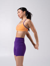 Thumbnail 9 of Reversible Sports Bra - Grape Jelly and Lava Print, 9 of 14