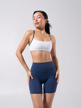 Thumbnail 8 of Reversible Sports Bra - Baked Blue and White, 8 of 13