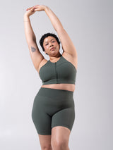 Thumbnail 3 of Wicked Zip Sports Bra - Limon Pepino, 3 of 6