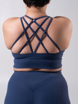 Thumbnail 4 of Revolution Sports Bra - Baked Blue, 4 of 5