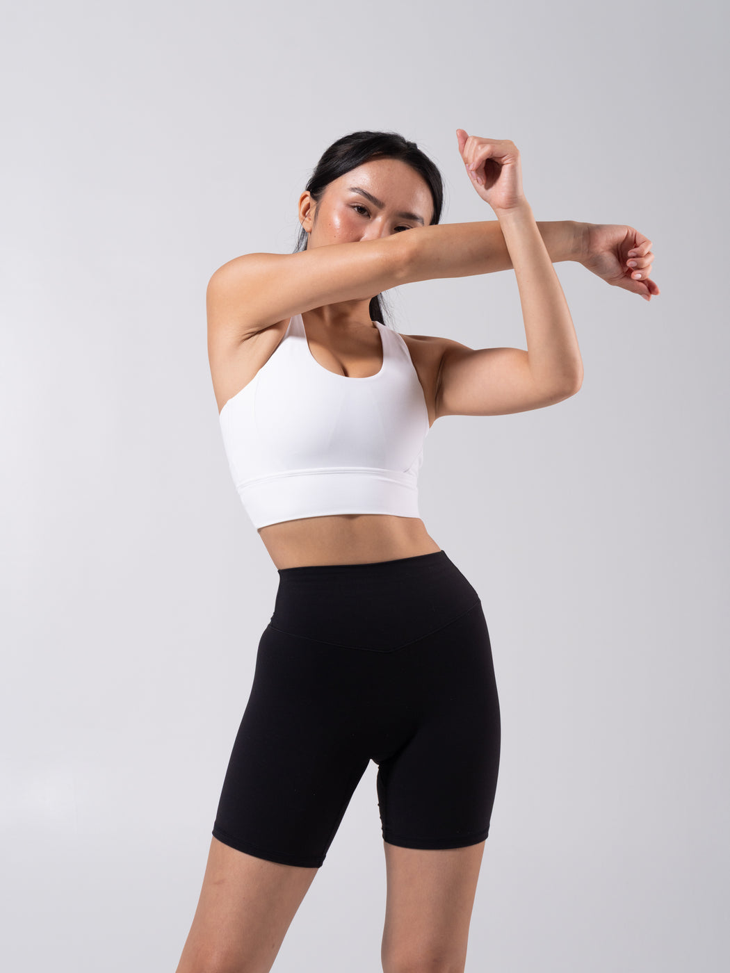 Rosa Sports Bra - White
