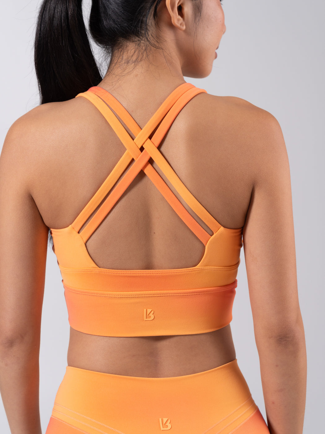 Rosa Sports Bra - Lava Print