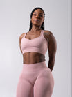 Vida Seamless Sports Bra - Heather Rose Water