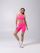 Thumbnail 10 of Wicked Zip Sports Bra - Hot Mess, 10 of 11