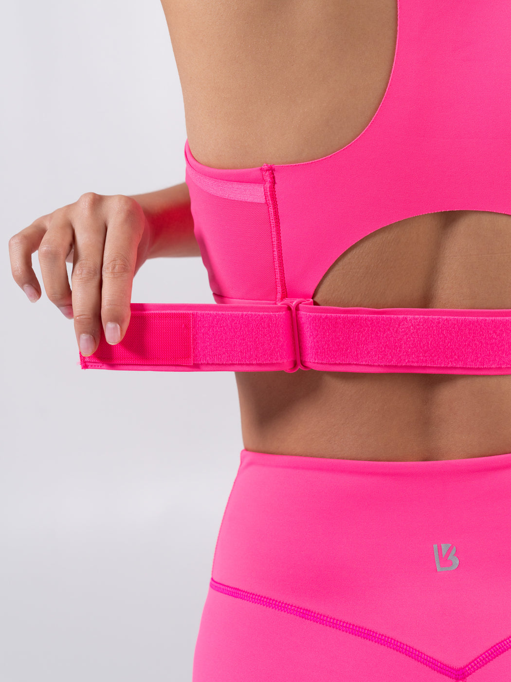 Wicked Zip Sports Bra - Hot Mess