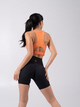 Thumbnail 5 of Wicked Zip Sports Bra - Lava Print, 5 of 11