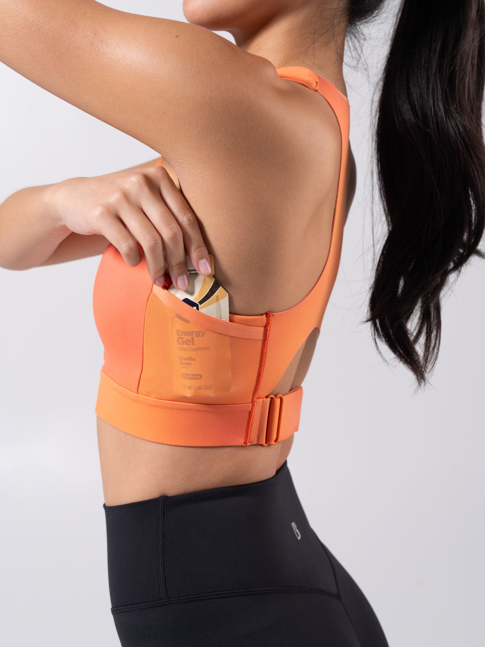 Wicked Zip Sports Bra - Lava Print