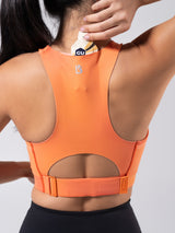Thumbnail 6 of Wicked Zip Sports Bra - Lava Print, 6 of 11