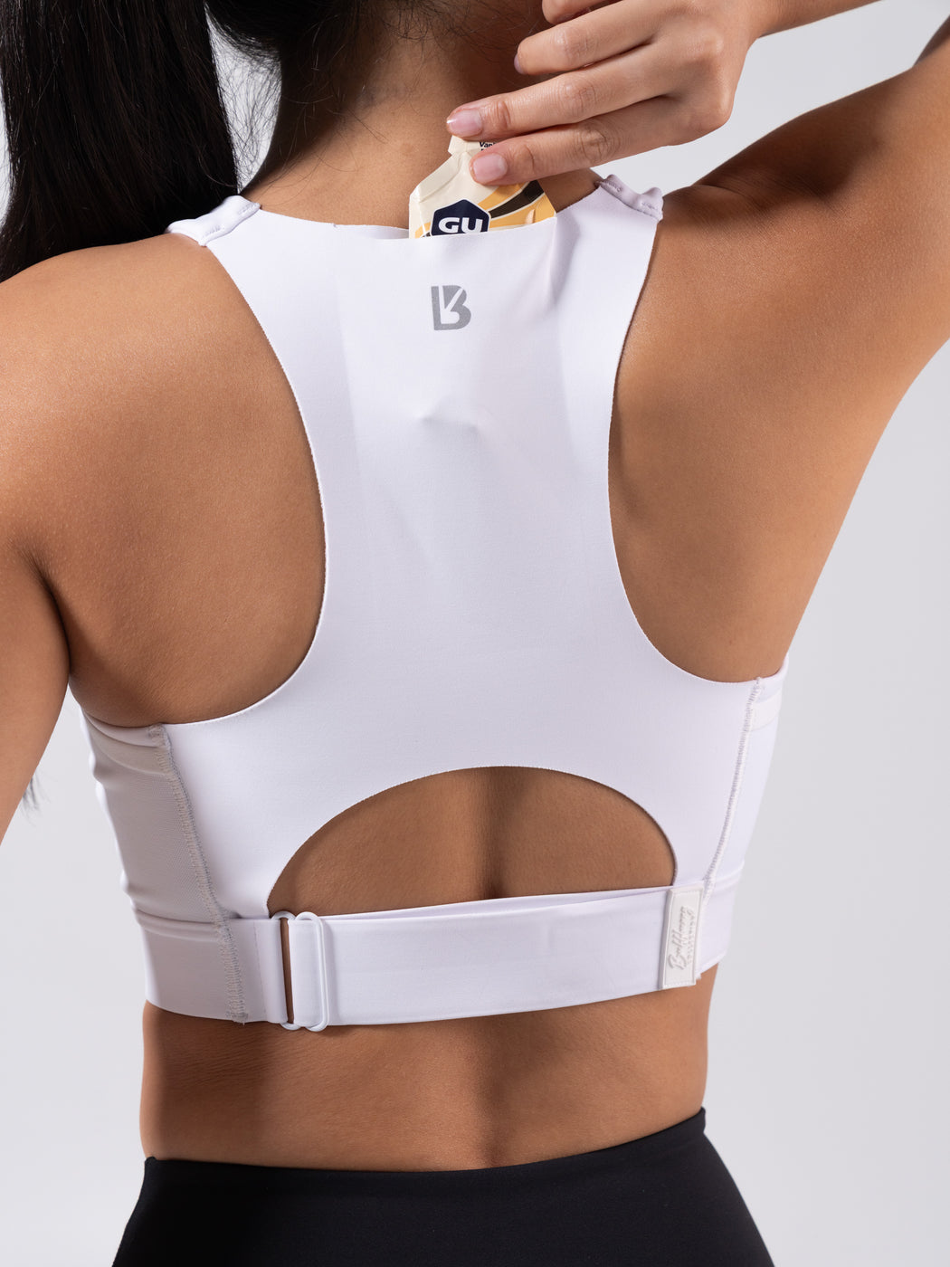 Wicked Zip Sports Bra - White