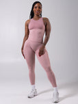 Miracle Seamless Hip Rise Legging - Heather Rose Water