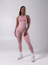 Thumbnail 2 of Miracle Seamless Hip Rise Legging - Heather Rose Water, 2 of 9