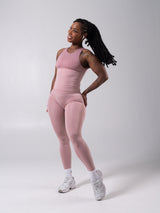 Thumbnail 9 of Shape Seamless Hip Tank - Heather Rose Ombre, 9 of 9