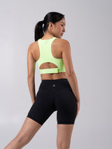 Thumbnail 3 of Wicked Zip Sports Bra - Margarita, 3 of 10
