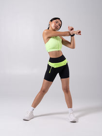 Wicked Zip Sports Bra - Margarita